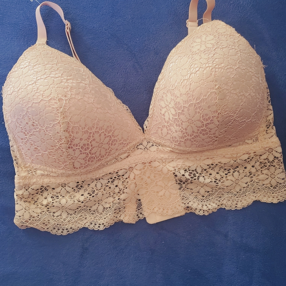 Prima Valentina Lace Bralette in Soft Beige